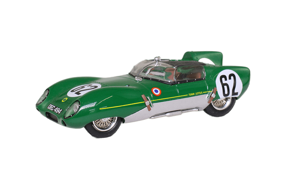 LOTUS ELEVEN 24h LE MANS 1957 H.FRAZER J.CHAMBERLAIN #62