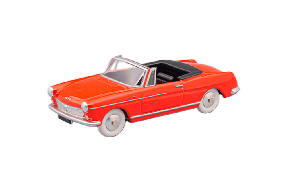PEUGEOT 404 CABRIOLET, RED