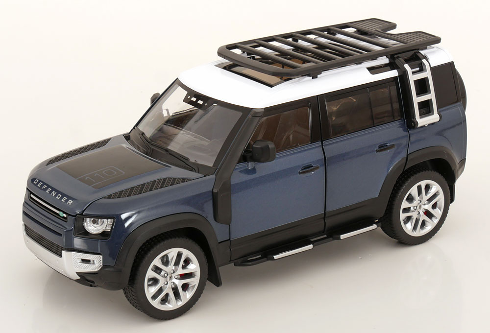 LAND ROVER DEFENDER 110 BLUE METALLIC/WHITE