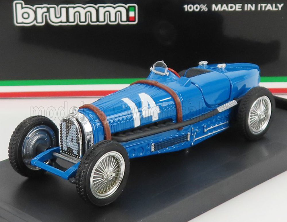 BUGATTI F1 TIPO 59 N N 14 FRANCE GP 1934 TAZIO NUVOLARI, BLUETTE
