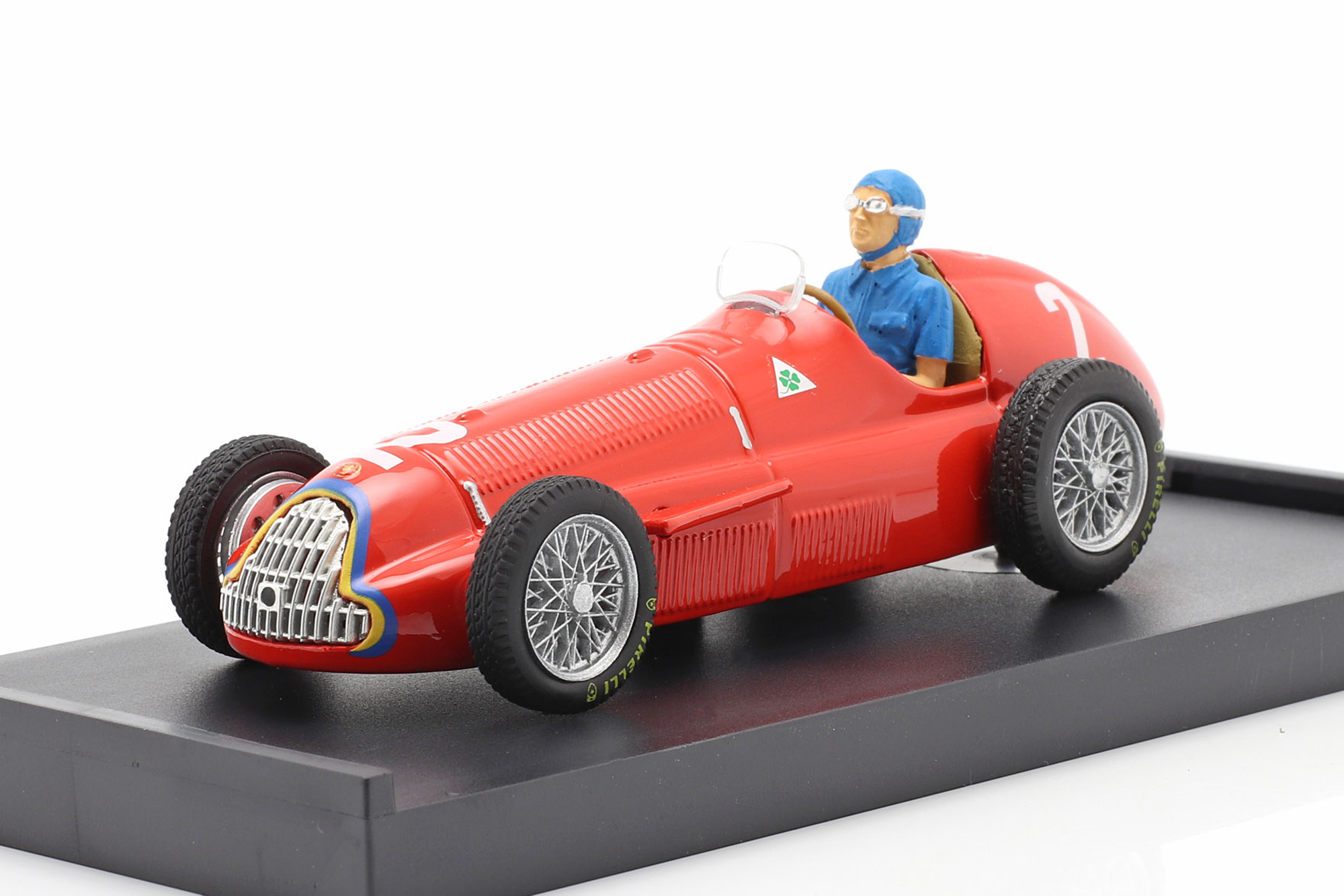 ALFA ROMEO 159 GP BELGIUM WORLD CHAMPION 1951 FANGIO WITH DRIVER FIGURINE