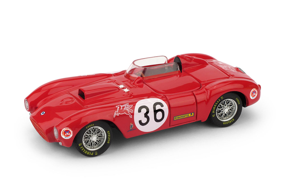LANCIA D 24 WIN CARRERA PANAMERICANA 1953 JUAN MANUEL FANGIO #36