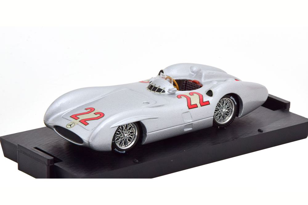 MERCEDES W196C GP FRANCE 1954 HERRMANN