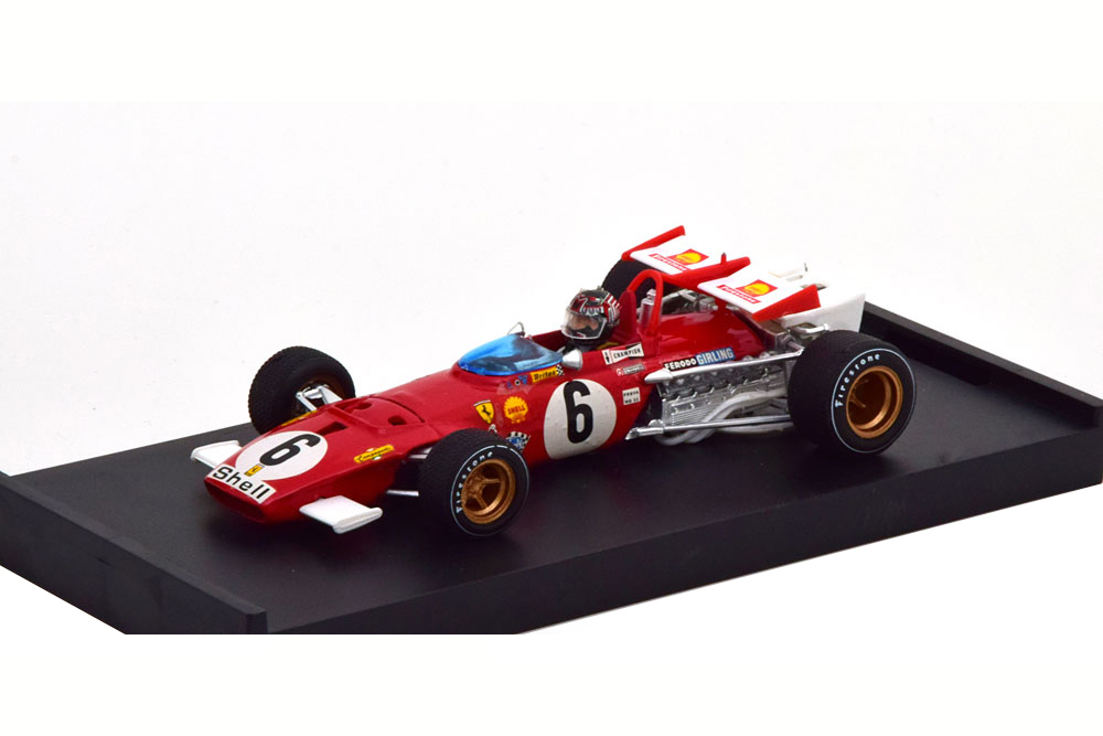 FERRARI 312 B GP ITALY 1970 GIUNTI WITH DRIVER FIGURINE