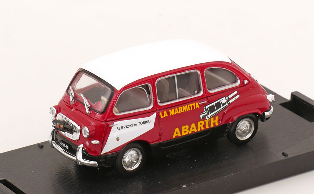 FIAT 600 MULTIPLA ASSISTENZA ABARTH TORINO 1960