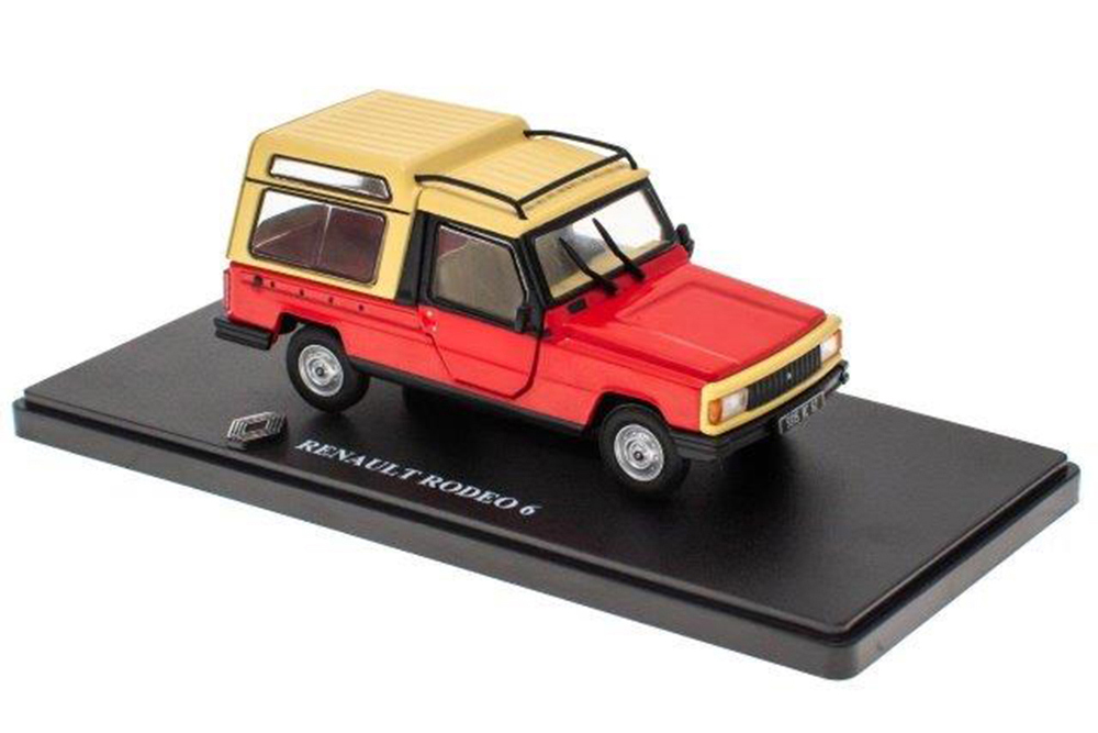 RENAULT RODEO 6 1980 BEIGE/RED