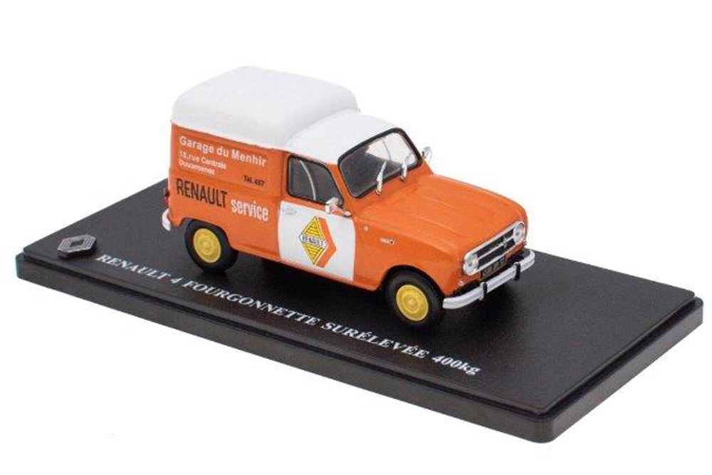 RENAULT 4 FOURGONNETTE SURELEVEE 400KG RENAULT SERVICE 1973
