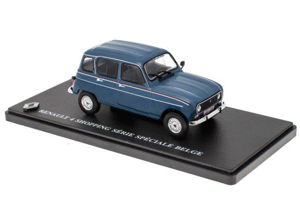RENAULT 4 SHOPPING SERIE SPECIALE BELGE 1982 BLUE