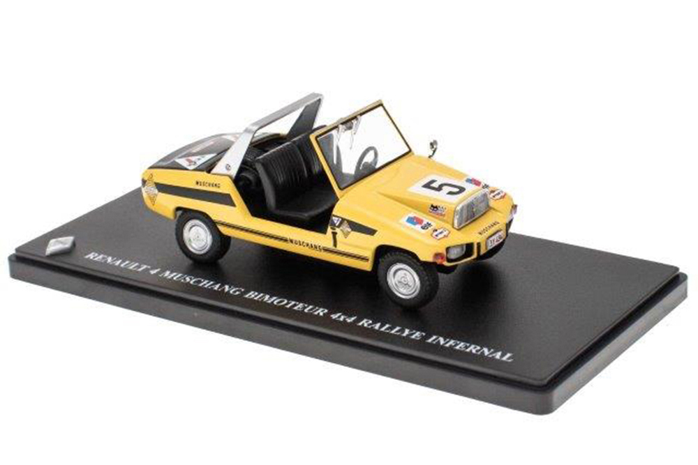 RENAULT 4 MUSCHANG BIMOTEUR 4X4 #5 RALLY INFERNAL 1970