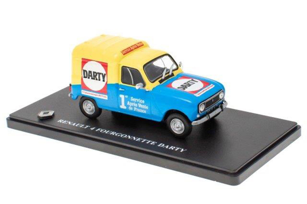 RENAULT 4 FOURGONNETTE DARTY 1980