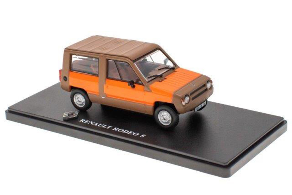 RENAULT RODEO 5 1982 ORANGE/BROWN
