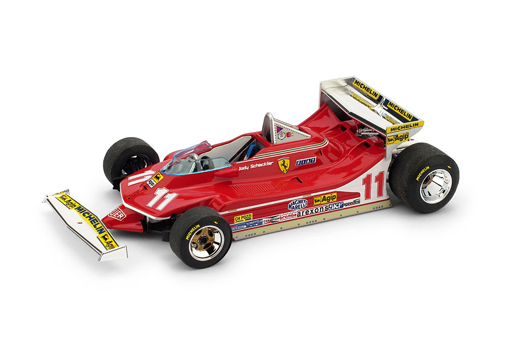 FERRARI 312 T4 WINNER GP MONACO 1979 JODY SCHECKTER (ZA) #11 WORLD CHAMPION
