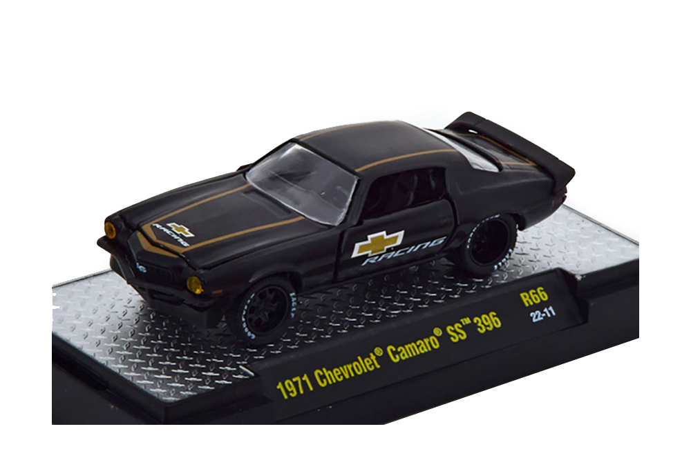 CHEVROLET CAMARO SS 396 (1971), BLACK BROWN (ДЛИНА МОДЕЛИ 6-10 СМ)