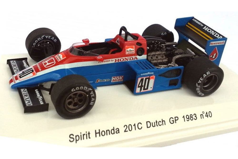 HONDA SPIRIT 201C DUTCH GP 1983 S.JOHANSSON #40