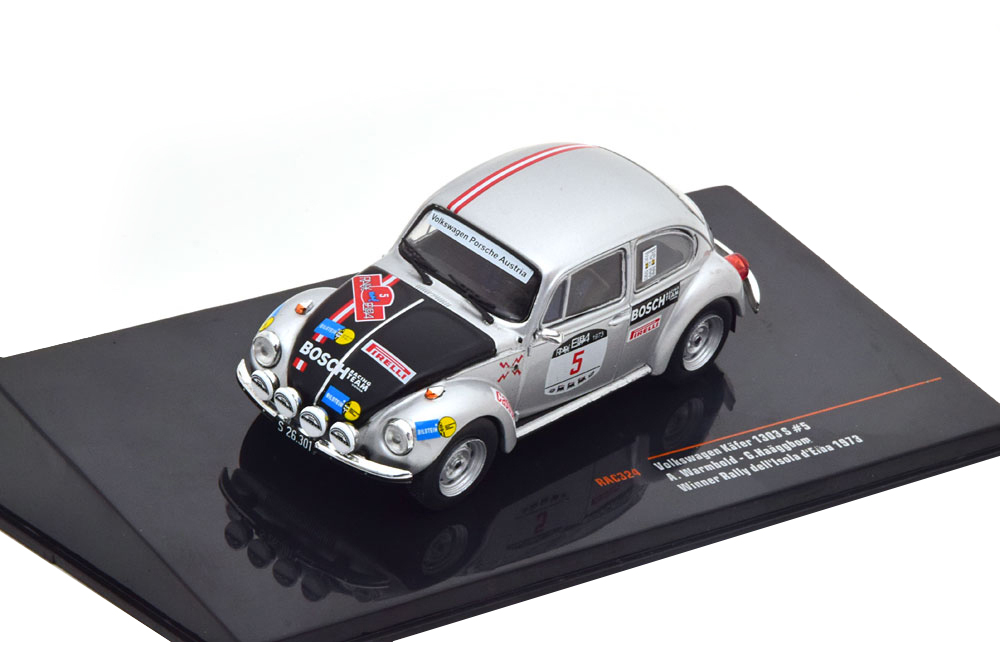 VW VOLKSWAGEN KAFER 1303 S #5 RALLYE ELBA 1973 A.WARMBOLD/G.HAAGBOM (BEETLE)