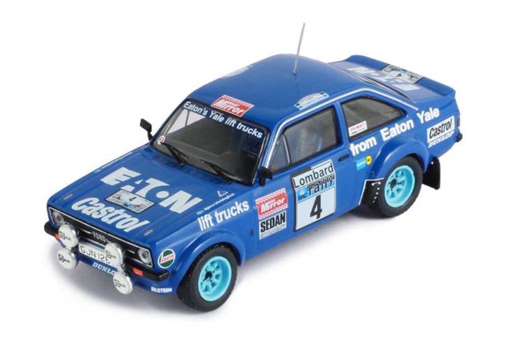 FORD ESCORT RS1800 MKII #4 FORD MOTOR TEAM WALDEGAARD/THORSZELIUS 9 МЕСТО RAC RALLY ЧЕМПИОН МИРА 1979