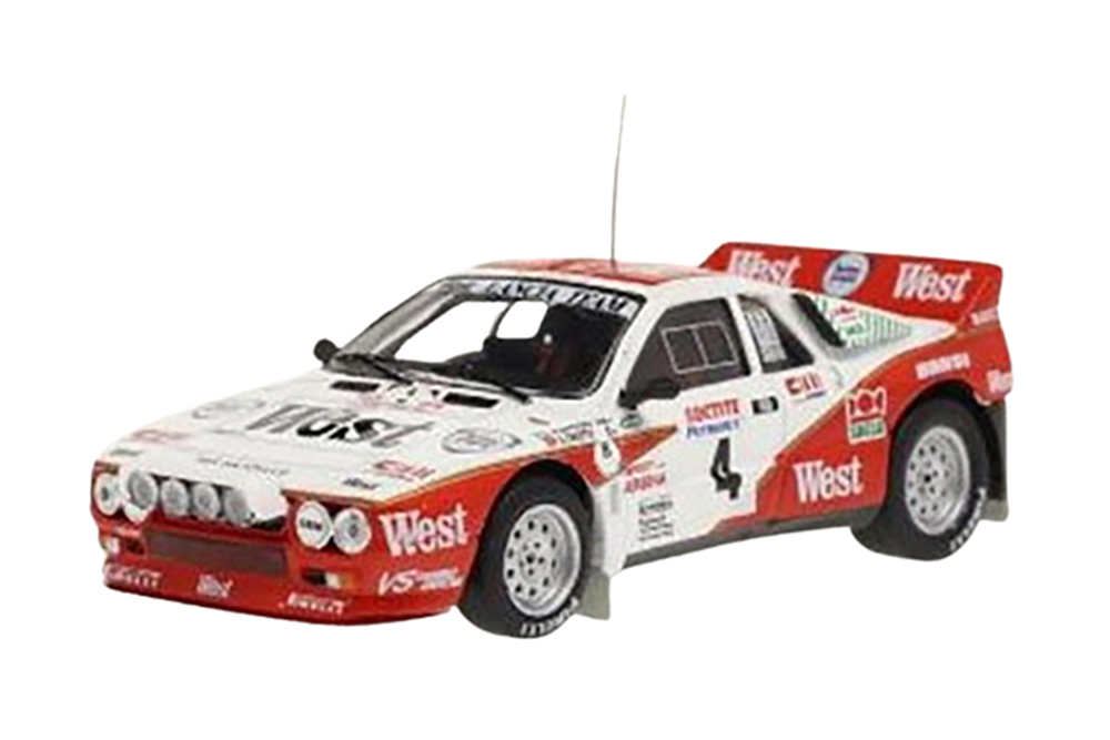 LANCIA 037 EVO 2 #4 WEST A.ZANUSSI/S.CRESTO RALLY D'YPRES 1985