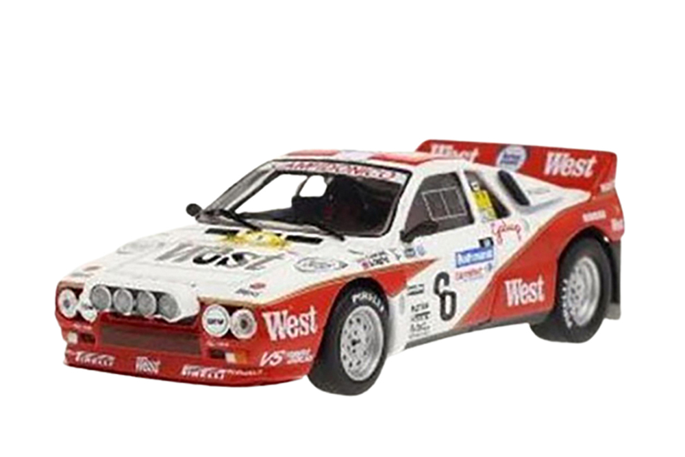 LANCIA 037 EVO 2 #6 WEST C.CAPONE/S.CRESTO RALLY ANTIBES 1984