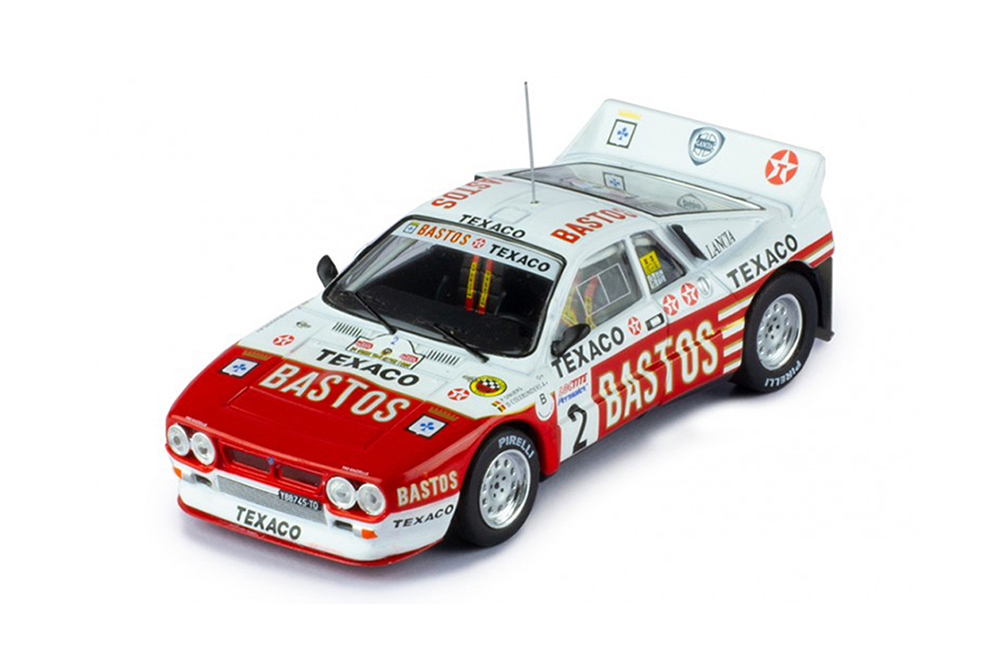 LANCIA 037 EVO 2 #2 BASTOS SNIJERS/COLEBUNDERS RALLY YPERN 1985