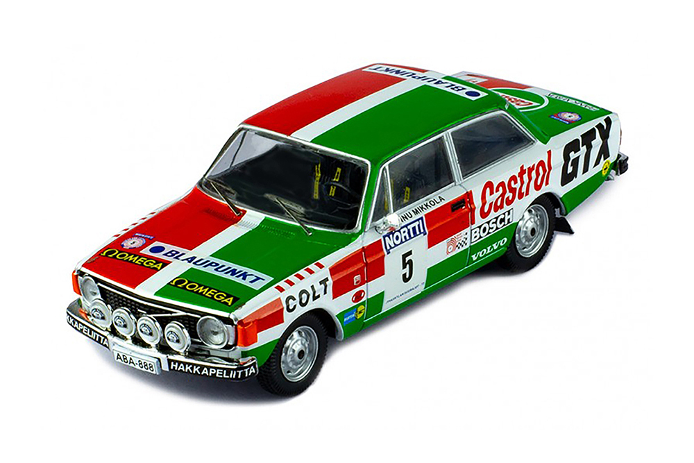 VOLVO 142 #5 MIKKOLA/RAUTANEN 1000 LAKES RALLY 1973