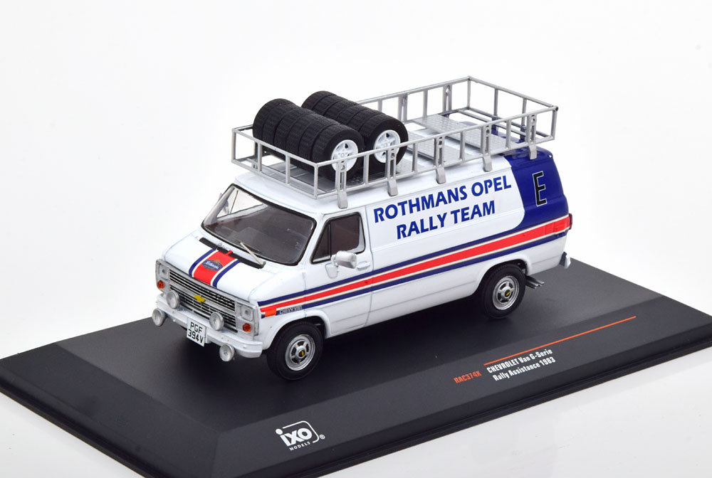 CHEVROLET VAN G-SERIE ROTHMANS OPEL RALLY TEAM 1983