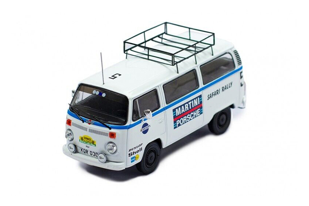 VW VOLKSWAGEN T2 BUS ТЕХНИЧКА PORSCHE MARTINI TEAM SAFARI RALLY 1978