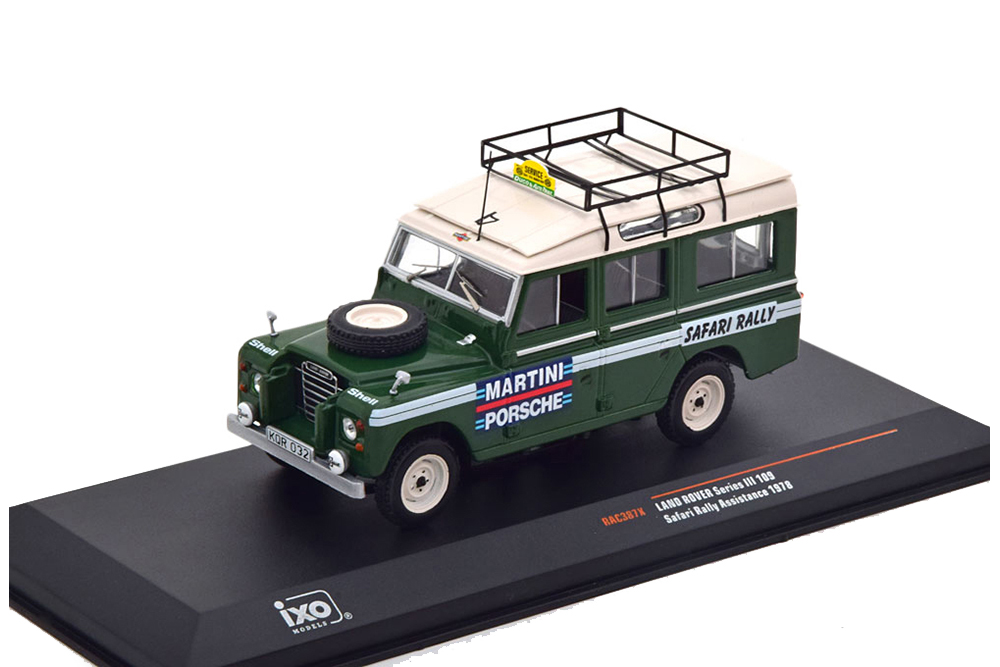 LAND ROVER 109 SERIES II ТЕХНИЧКА PORSCHE MARTINI TEAM SAFARI RALLY 1978