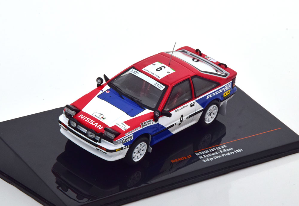 NISSAN 200SK NO 9 RALLY COTE D IVOIRE 1987