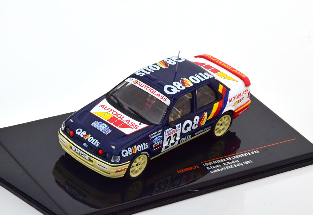 FORD SIERRA RS COSWORTH NO 23 LOMBARD RAC RALLY 1991