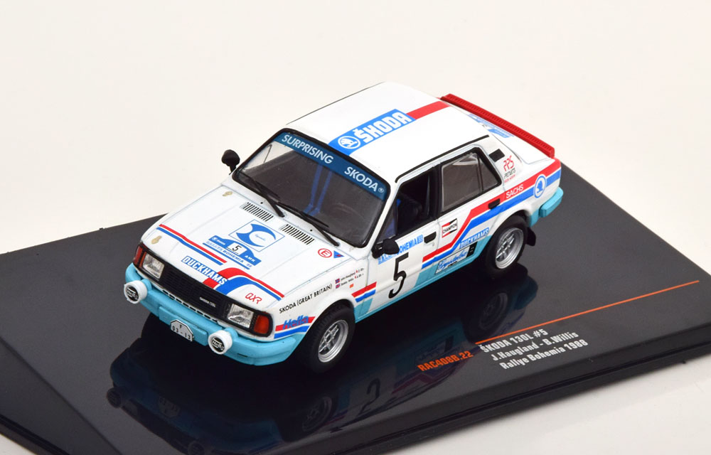 SKODA 130L NO 5 RALLY BOHEMIA 1988