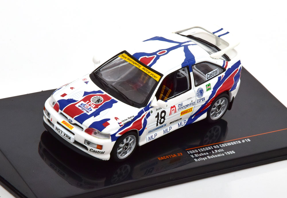 FORD ESCORT RS COSWORTH NO 18 RALLY BOHEMIA 1996