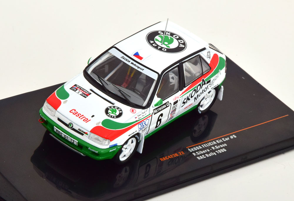 SKODA FELICIA KIT CAR NO.6, RAC RALLY 1996 SIBERA / GROSS / ШКОДА ФЕЛИКИА НАБОР АВТОМОБИЛЬ 6 РАЛЛИ RAC СИБЕРА ГРОСС