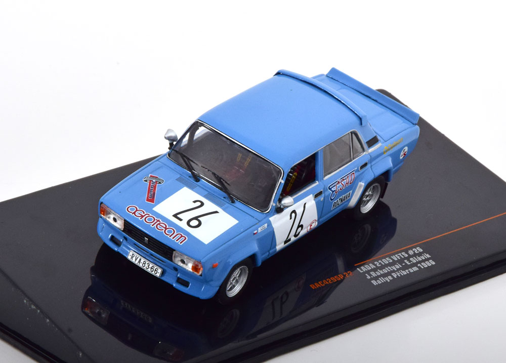 LADA 2105 VFTS NO.26, RALLY PRIBRAM 1986 RAKOTTYAI / SLAVIK / ВОЛЖСКИЙ АВТОМОБИЛЬ ВФЦ 26 РАЛЛИ ПРИБРАМ РАКОТТЯИ СЛАВИК