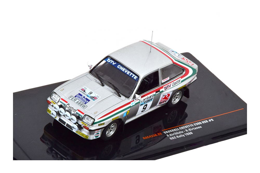 VAUXHALL CHEVETTE 2300 HSR #9 "TEAM VAUXHALL / CASTROL" AIRIKKALA/VIRTANEN LOMBARD RAC RALLYE 1980