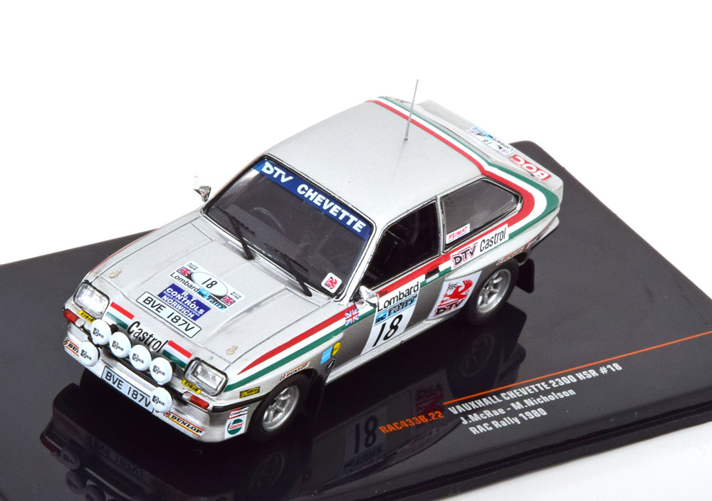 VAUXHALL CHEVETTE 2300 HSR NO 18 RAC RALLY 1980