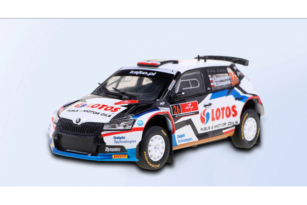 SKODA FABIA - KAJETANOWICZ - SZCZEPANIAK 2020 ИЗ СЕРИИ RALLY CARS 10
