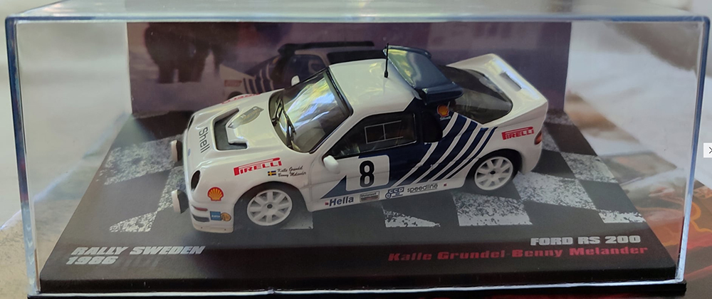 FORD RS200 K.GRUNDEL - B.MYEANDER 1986 ИЗ СЕРИИ RALLY CARS 41