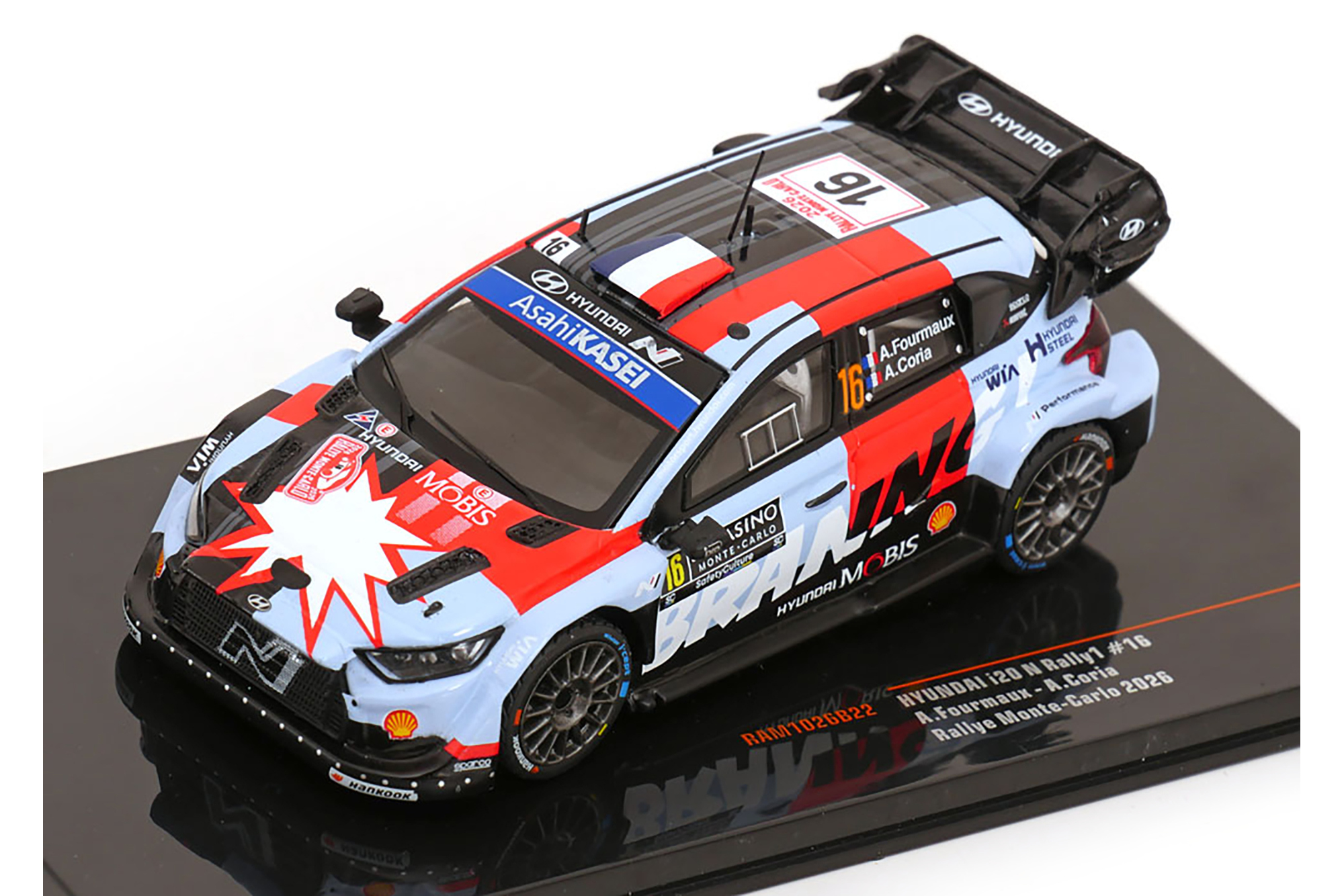 HYUNDAI I20 N RALLY1 NO 16 RALLY MONTE CARLO 2026 / ХЕНДЭ I20 N RALLY1 №16 РАЛЛИ МОНТЕ-КАРЛО 2026