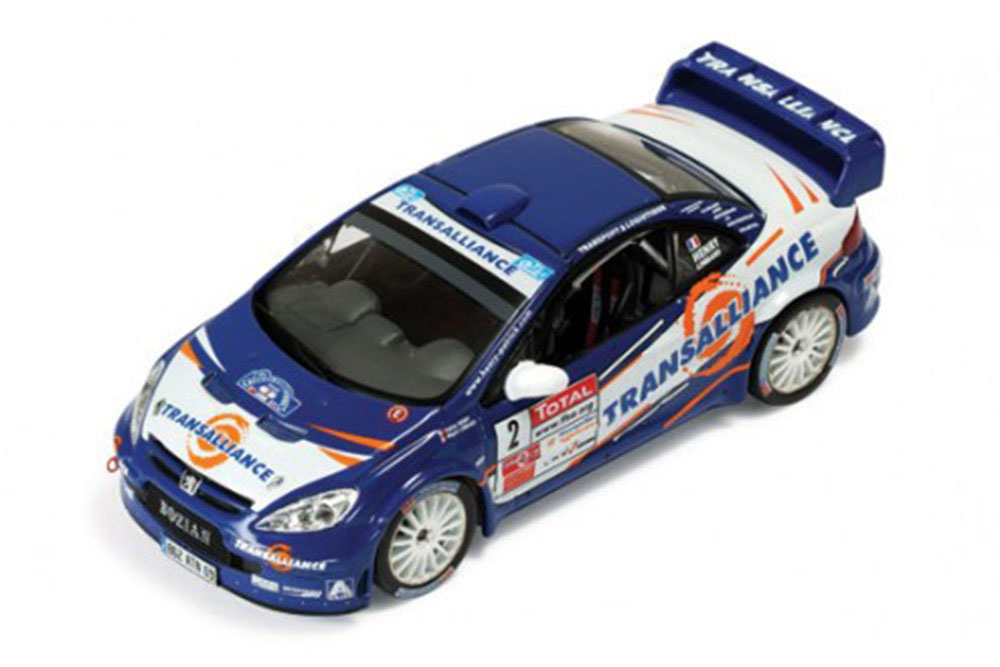 PEUGEOT 307 WRC #2 M.LOMBARD-P.HENRY WINNER RALLY CEVENNES 2007
