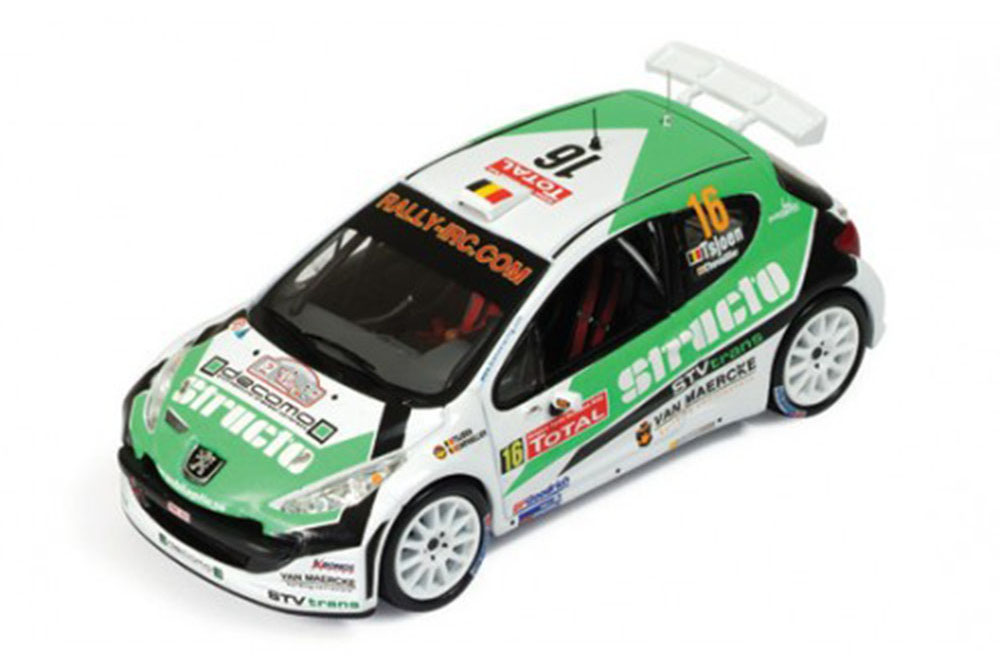 PEUGEOT-207 S2000 #16 CHEVAILLIER-TSJOEN 4TH IRC YPRES RALLY 2009