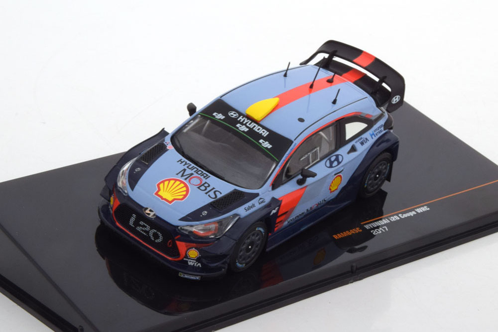 HYUNDAI I20 COUPE WRC NO 5 NO 6 RALLY WALES 2017