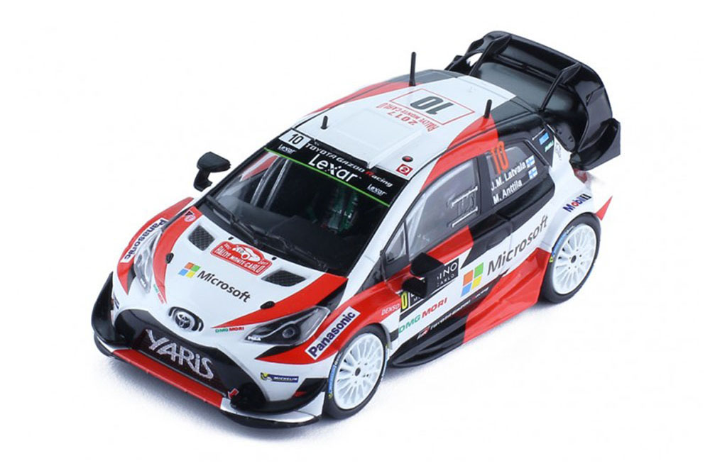 TOYOTA YARIS #10 J.M.LATVALLA/M.ANTTILA RALLY MONTE CARLO 2017