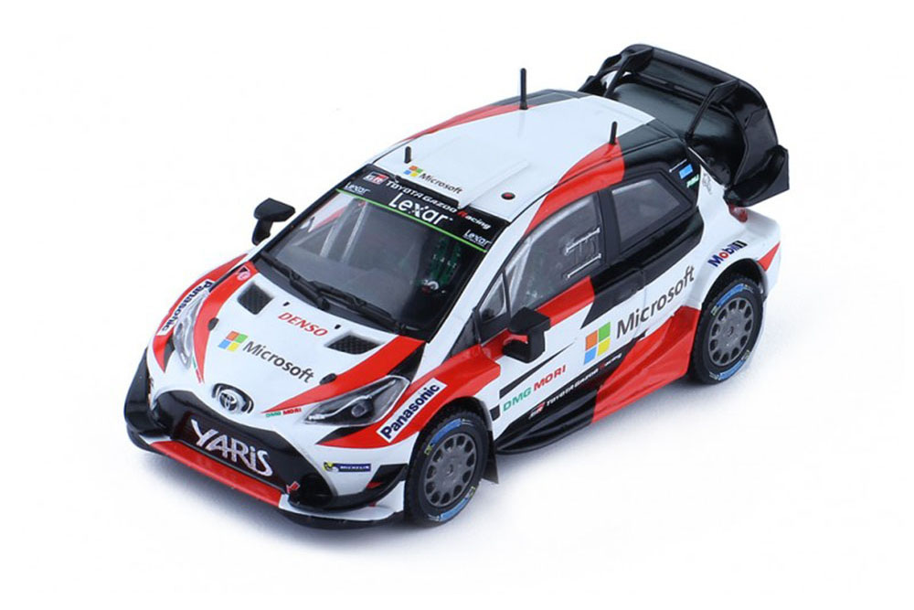 TOYOTA YARIS #10 И #11 ДВЕ ДЕКАЛИ LATVALA/ANTILLA/HANNINEN/LINDSTRÖM RALLY SWEDEN 2017