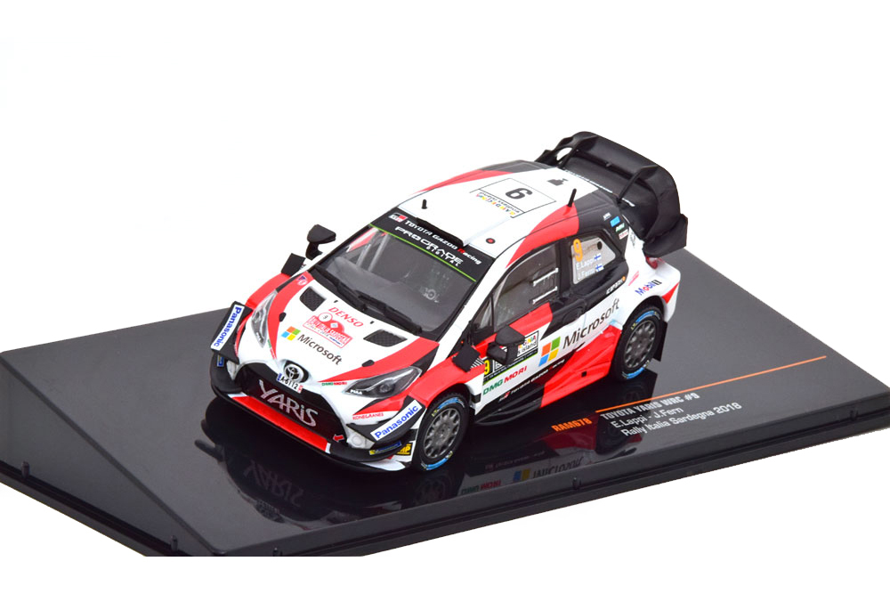 TOYOTA YARIS WRC #9 MICROSOFT LAPPI/FERM RALLY ITALY 2018