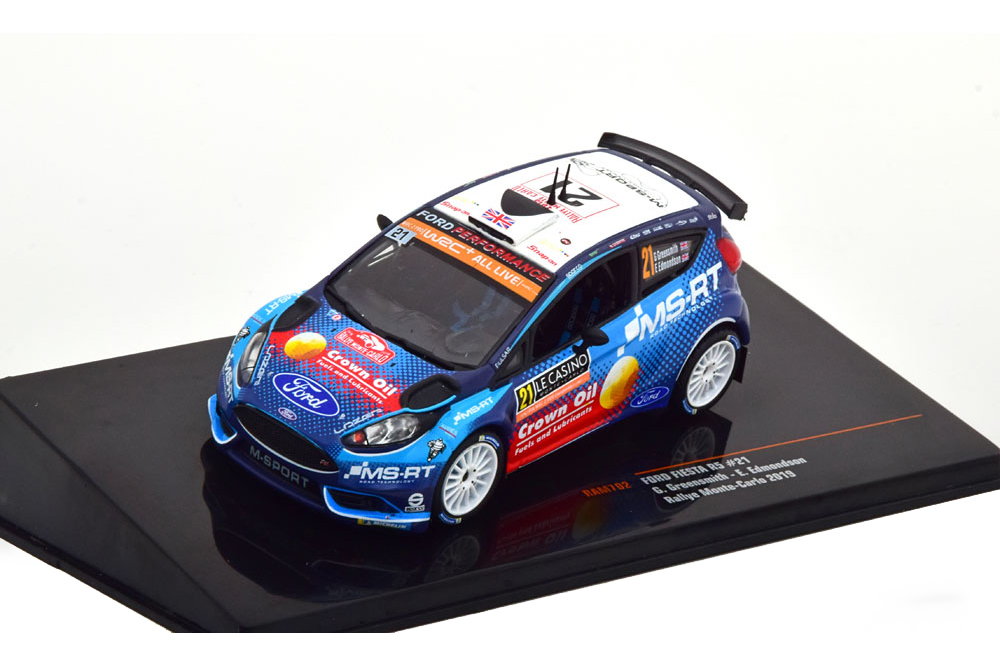 FORD FIESTA R5 #21 GREENSMITH/EDMONDSON RALLY MONTE CARLO 2019