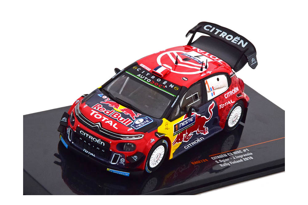 CITROEN C3 WRC #1 RED BULL OGIER/INGRASSIA RALLY FINLAND 2019