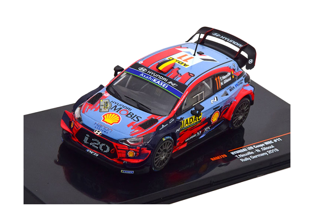 HYUNDAI I20 WRC #11 NEUVILLE/GILSOUL RALLY GERMANY 2019