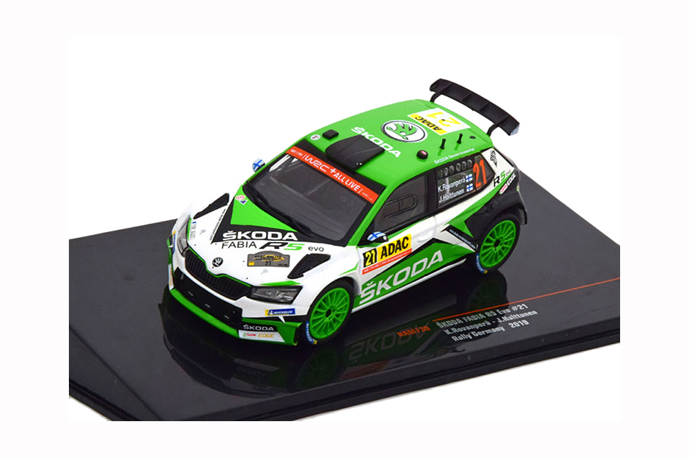 SKODA FABIA R5 EVO #21 WRC2 ROVANPERÄ - HALTTUNEN RALLY GERMANY 2019