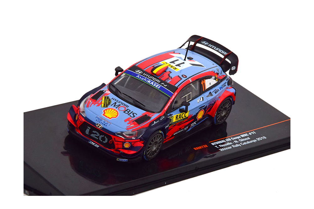 HYUNDAI I20 WRC #11 NEUVILLE/GILSOUL RALLY CATALUNYA 2019