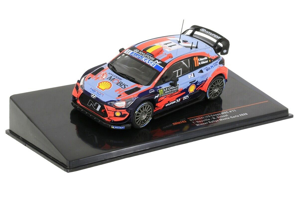 HYUNDAI I20 COUPE WRC #11 NEUVILLE/GILSOUL WINNER RALLY MONTE CARLO 2020
